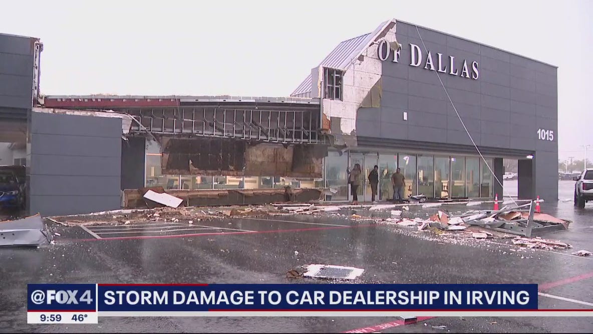 Thursday storms bring large hail, dangerous winds to North Texas